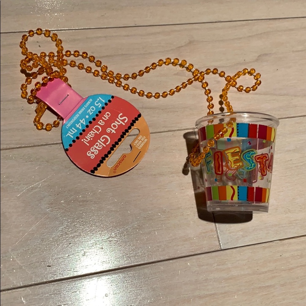 Shot Glass Necklace - Fiesta
